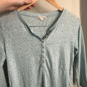 Gap mint green henley
